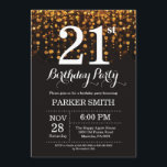 21. Geburtstag Einladung Gold Glitzer<br><div class="desc">Einladung zum 21. Geburtstag mit Gold String Lights mit Gold Glitzer Background. Gold zum Geburtstag. Erwachsener zum Geburtstag. Männer oder Frauen laden ein. 13. 15. 16. 18. 20. 21. 30. 40. 50. 60. 70. 80. 90. 100. Jedes Alter. Für weitere Anpassungen klicken Sie bitte auf die Schaltfläche "Anpassen" und verwenden...</div>