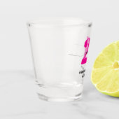 21. Geburtstag Erster juristischer Schuss Schnapsglas (Links)