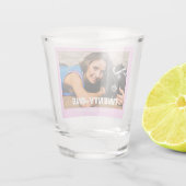 21. Geburtstag Foto Schnapsglas (Rückseite)
