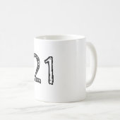 21. Geburtstag FOTO Tasse (VorderseiteRechts)