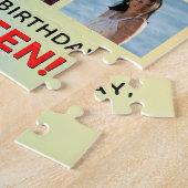 21. Geburtstag: Fun Rainbow #, Individuelle Name & Puzzle (Seite)