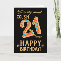 21. Geburtstag, für Cousin, Goldene Wirkung auf Sc