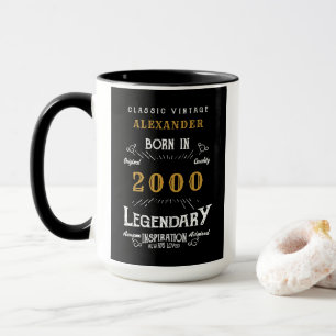 21. Geburtstag Geboren im Jahr 2000 Legend Persona Tasse