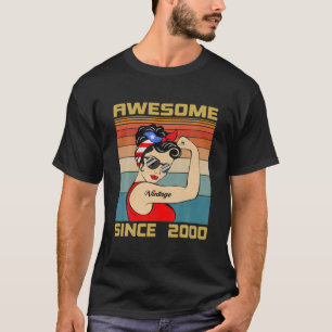 21. Geburtstag Geschenk 21 Jahre alt für Frauen R T-Shirt