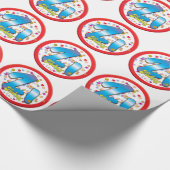 21. Geburtstag heute Geschenkpapier (Ecke)