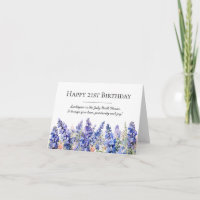 21. Geburtstag Juli Geburtstag Blume Larkspur