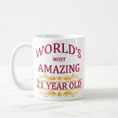 21. Geburtstag Kaffeetasse (Links)