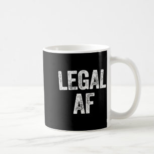 21. Geburtstag Legal Af Langarmshirt Kaffeetasse