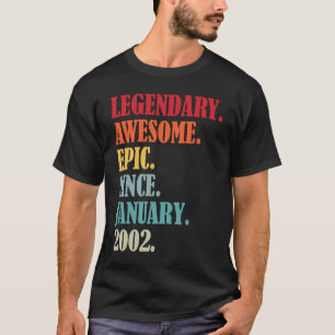 21. Geburtstag legendäre Epic Phantastisch seit Ja T-Shirt