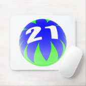 21. Geburtstag Mousepad (Mit Mouse)
