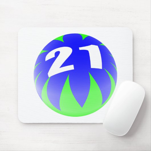 21. Geburtstag Mousepad (Mit Mouse)
