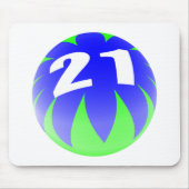 21. Geburtstag Mousepad (Vorne)