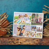 21. Geburtstag Multi Foto Collage Fotoplatte (Seite)