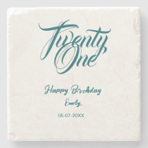 21. Geburtstag Name Datum Jahr blau Vorlage thi