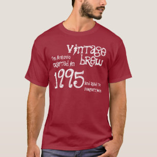 21. Geburtstag oder jedes Jahr 1995 Vintage Brew V T-Shirt