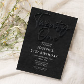 21. Geburtstag Party Einladung