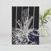 21. Geburtstag-Party Einladungen (Stehend Vorderseite)