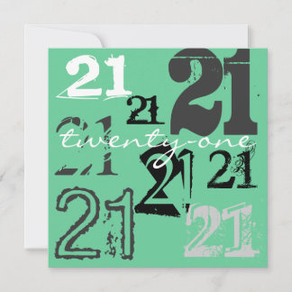 21. Geburtstag Party Einladungen