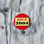 21. Geburtstag Party geboren 2004 21 Button (Beispiel)