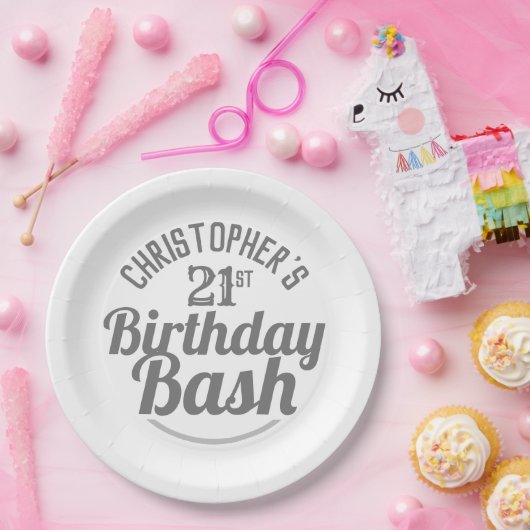 21. Geburtstag Party Paper Teller (Party)