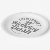 21. Geburtstag Party Paper Teller (Schrägansicht)