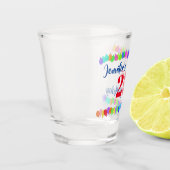 21. Geburtstag personifizieren Schnapsglas (Links)