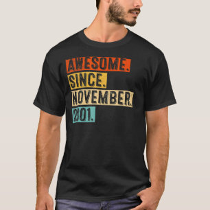 21. Geburtstag Phantastisch seit November 2001 21  T-Shirt
