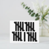 21. Geburtstag Postkarte (Stehend Vorderseite)