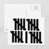 21. Geburtstag Postkarte (Vorne/Hinten)