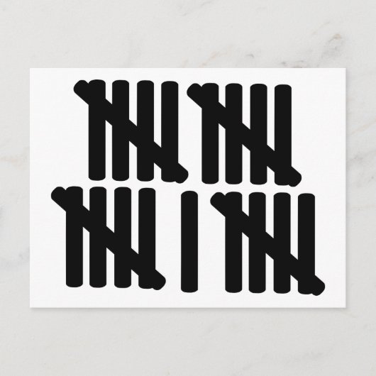 21. Geburtstag Postkarte (Vorderseite)