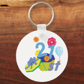 21. Geburtstag Schlüsselanhänger