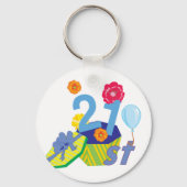 21. Geburtstag Schlüsselanhänger (Rückseite)