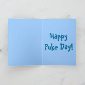 21. Geburtstag Spaß Grußkarte Karte (Innenseite)