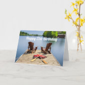 **21.** GEBURTSTAG STYLE GREETINGS KARTE (Gelbe Blume)