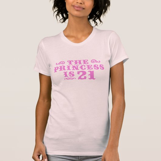 21. Geburtstag T-Shirt (Vorderseite)