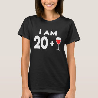 21. Geburtstag Wein Shirt 21 Jahre Altes T-Shirt S