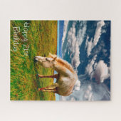 21. Geburtstag wünscht. Puzzle (Horizontal)