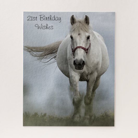 21. Geburtstag wünscht. Puzzle (Vertikal)