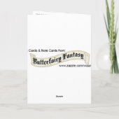 21. Geburtstag - Zeitfliegen Karte (Rückseite)