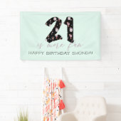 21. Geburtstags Cocktail Party Banner (Insitu)