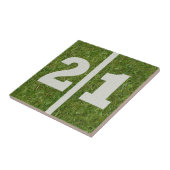 21. Geburtstags-Fußball-kundengerechte Fliese (Seite)