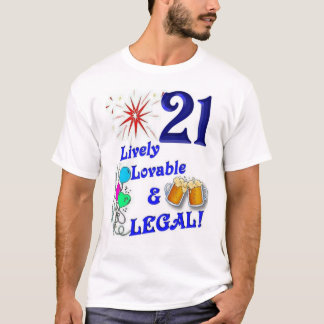 21. Geburtstags-Nr. 4 T-Shirt