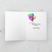 21. Geburtstagsbier für Sohn Karte (Innenseite)