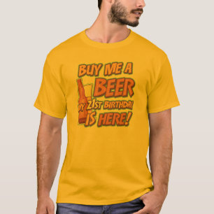 21. Geburtstagsbier T-Shirt