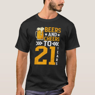 21. Geburtstagsbiere und Biere bis 21 Jahre Tasse  T-Shirt