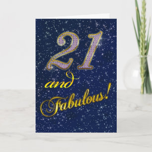 21. Geburtstagsfeier Party Einladung