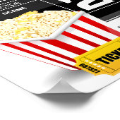 21. Geburtstagsfilm-Party Poster (Ecke)