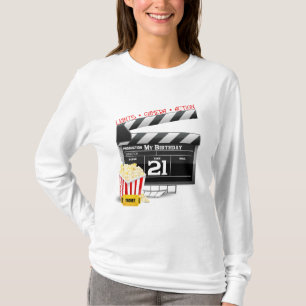 21. Geburtstagsfilm-Party T-Shirt