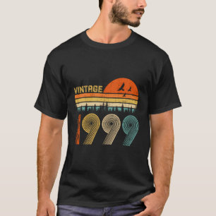21. Geburtstagsgeschenk Vintag 1999 Retro-Tag 21 J T-Shirt