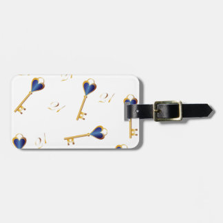 21. Geburtstagskarten Gepäckanhänger